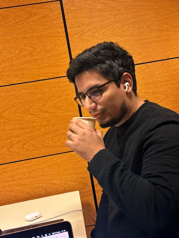 Coffee break while working